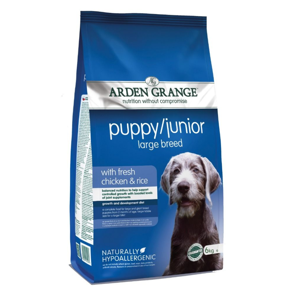 Arden Grange Fresh Chicken Puppy Junior Large Breed Dog Dry Food (Limited Shelf Life)