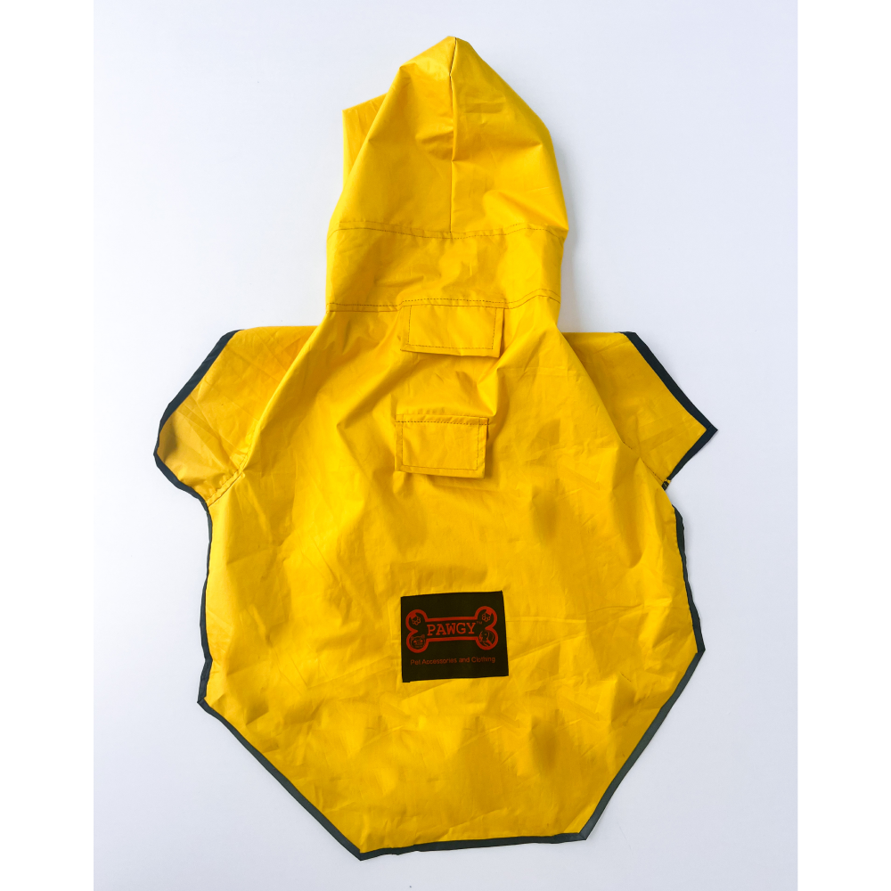 Pawgypets Raincoat for Dogs and Cats (Yellow Taxi)