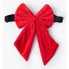 Pawgypets Pigtail Bowtie for Dogs and Cats (Red)