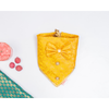 Pawgypets Occasion Wear Bow Bandana for Dogs and Cats (Yellow)