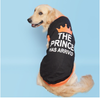 Pet Set Go Prince has Arrived T-shirt for Dogs (Black) Dogs-Clothing & Accessories Pet Set Go Dropship 22