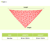Skatrs Bandana for Dogs Fashionable and Fun (Pink) Both-Clothing & Accessories Skatrs