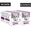 Kit Cat Chicken and Tuna Cat Wet Food (Buy 2 Get 1 Free) Cats-Wet Food Kit Cat 24x70g + 12x70g(Free)