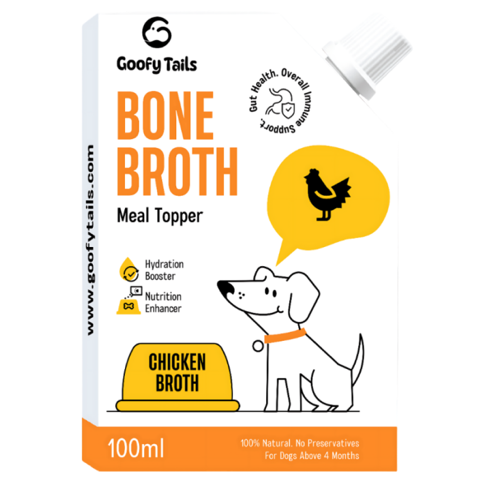 Goofy Tails Chicken Bone Broth for Dogs