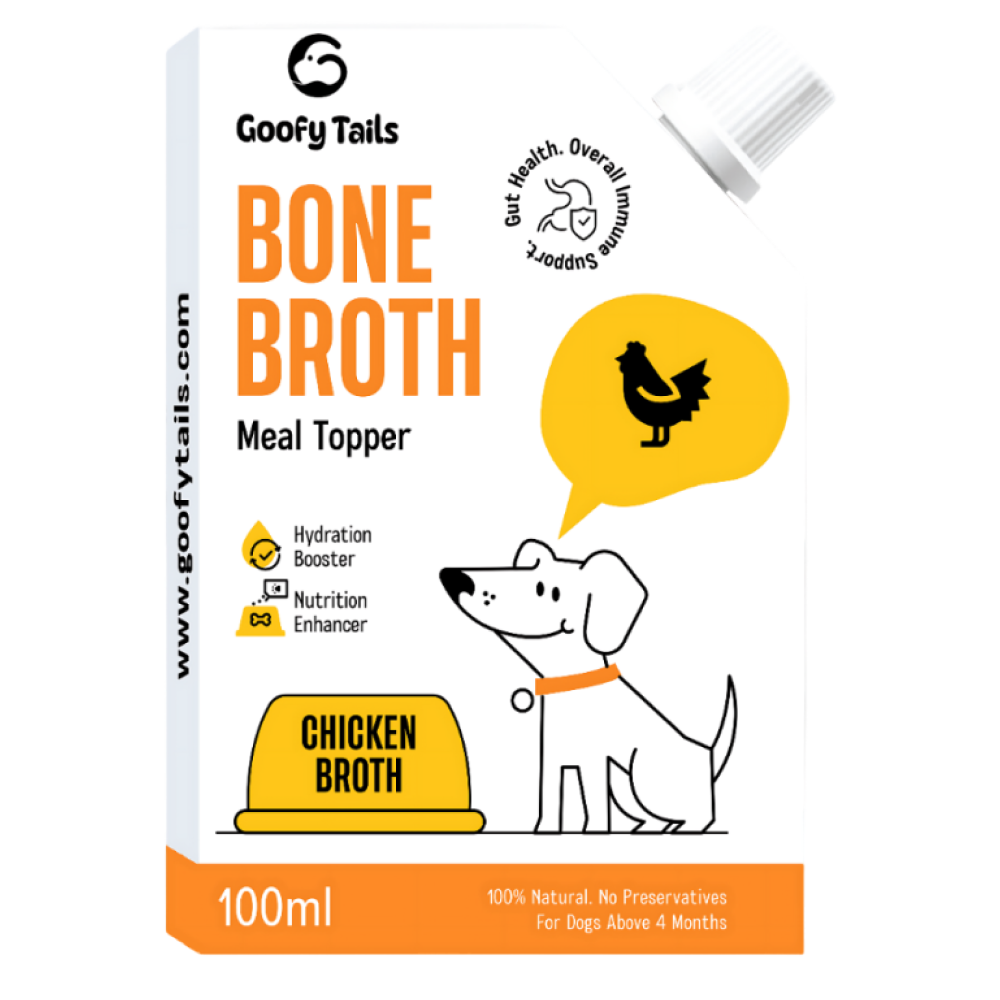 Goofy Tails Chicken Bone Broth for Dogs Dog Treats + Others Goofy Tails 100mL