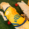 Pet Set Go Chennai Super Paws IPL Jersey for Dogs (Yellow) | Indian Pet League Dogs-Clothing & Accessories Pet Set Go Dropship