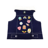 Dogobow Denim Jacket for Dogs and Cats (Navy Blue) (Get a Bow Free) Both-Clothing & Accessories Dogobow Dropship