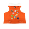 Dogobow Denim Jacket for Dogs and Cats (Orange) (Get a Bow Free) Both-Clothing & Accessories Dogobow Dropship