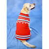 Dogobow Aztec Knit Sweater for Dogs and Cats (Red) (Get a Bow Free) Both-Clothing & Accessories Dogobow Dropship