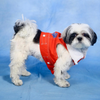 Dogobow Denim Jacket for Dogs and Cats (Red) (Get a Bow Free) Both-Clothing & Accessories Dogobow Dropship