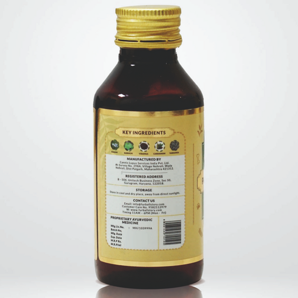 FurBall Story Pacho Relieves Stomach Issues Syrup for Dogs & Cats
