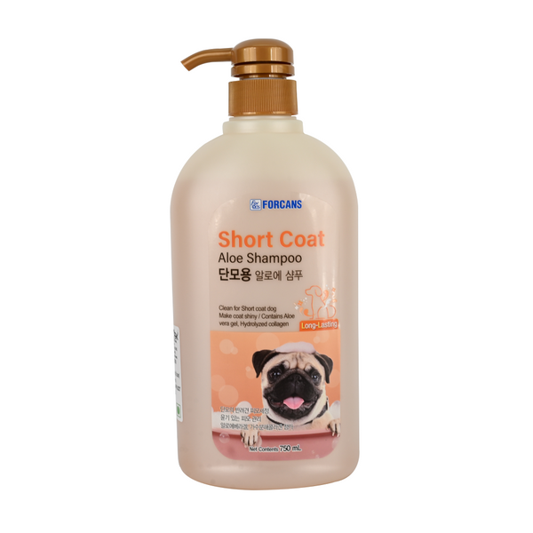 Forbis/Forcans Short Coat Aloe Shampoo for Dogs