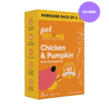 PetStrong Chicken and Pumpkin Grain Free Fresh Food for Dogs Dogs-Fresh Food PetStrong 4x100g