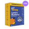 PetStrong Lamb and Blueberry Grain Free Fresh Food for Dogs Dogs-Fresh Food PetStrong 5x300g