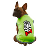 Cheeku Bad to The Bone Graphic Cotton T Shirt For Dogs and Cats (Sharp Green) Both-Clothing & Accessories Cheeku Dropship