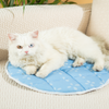 Pet Set Go Sky Bloom Mat for Cats (Blue) Cats-Bedding, Mats & Travel Supplies Pet Set Go Dropship 25x36x1cm