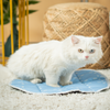 Pet Set Go Sky Bloom Mat for Cats (Blue) Cats-Bedding, Mats & Travel Supplies Pet Set Go Dropship