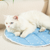 Pet Set Go Sky Bloom Mat for Cats (Blue) Cats-Bedding, Mats & Travel Supplies Pet Set Go Dropship