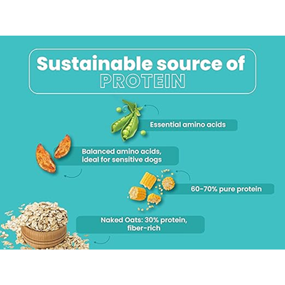 Bark Out Loud Naked Oats Veggies, Veg Adult Dog Dry Food