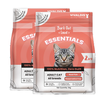 Bark Out Loud Essentials Real Fish Adult Cat Dry Food