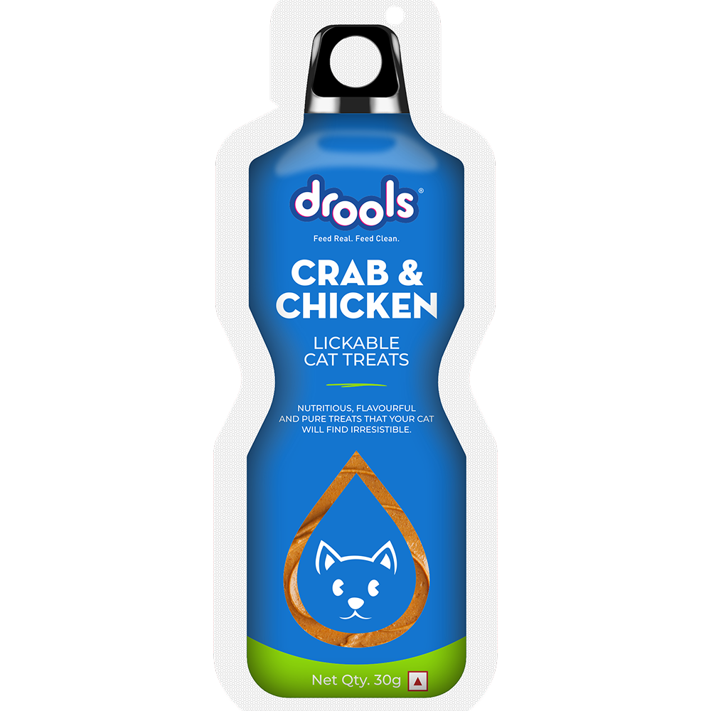 Drools Crab & Chicken Creamy Lickable Cat Treat (30g) Sample Drools 30g