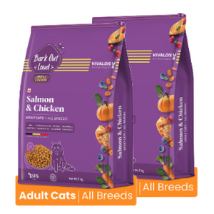 Bark Out Loud Salmon and Chicken Adult Cat Dry Food