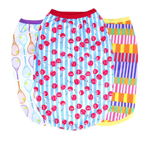Pets Way Printed Fun Summer Vest Combo for Dogs and Cats Both-Clothing & Accessories Pets Way Dropship