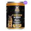 Dog Meal Vegetables and Egg Meals Dog Wet Food Dogs-Wet Food Dog Meal 2x425g