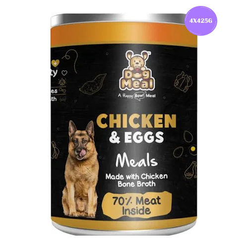 Dog Meal Vegetables and Egg Meals Dog Wet Food
