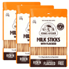 Kennel Kitchen Milk Sticks with Flaxseed Dog Treats Dog Treats + Others Kennel Kitchen 3x100g