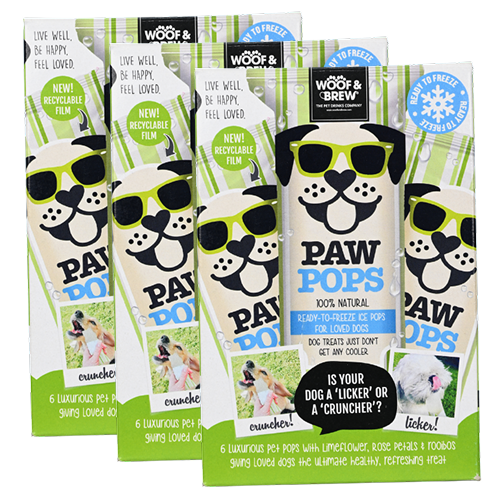 Woof & Brew Ice Paw Pops Dog Treat Dog Treats + Others Woof & Brew 3x300g