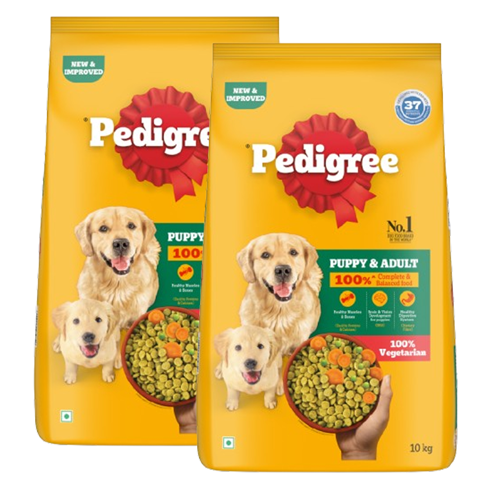 Pedigree 100% Vegetarian Puppy and Adult Veg Dog Dry Food