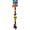 Petsport Kaleidoscope Rope Tug Ball for Dogs Dogs-Toys Petsport 53x6cm