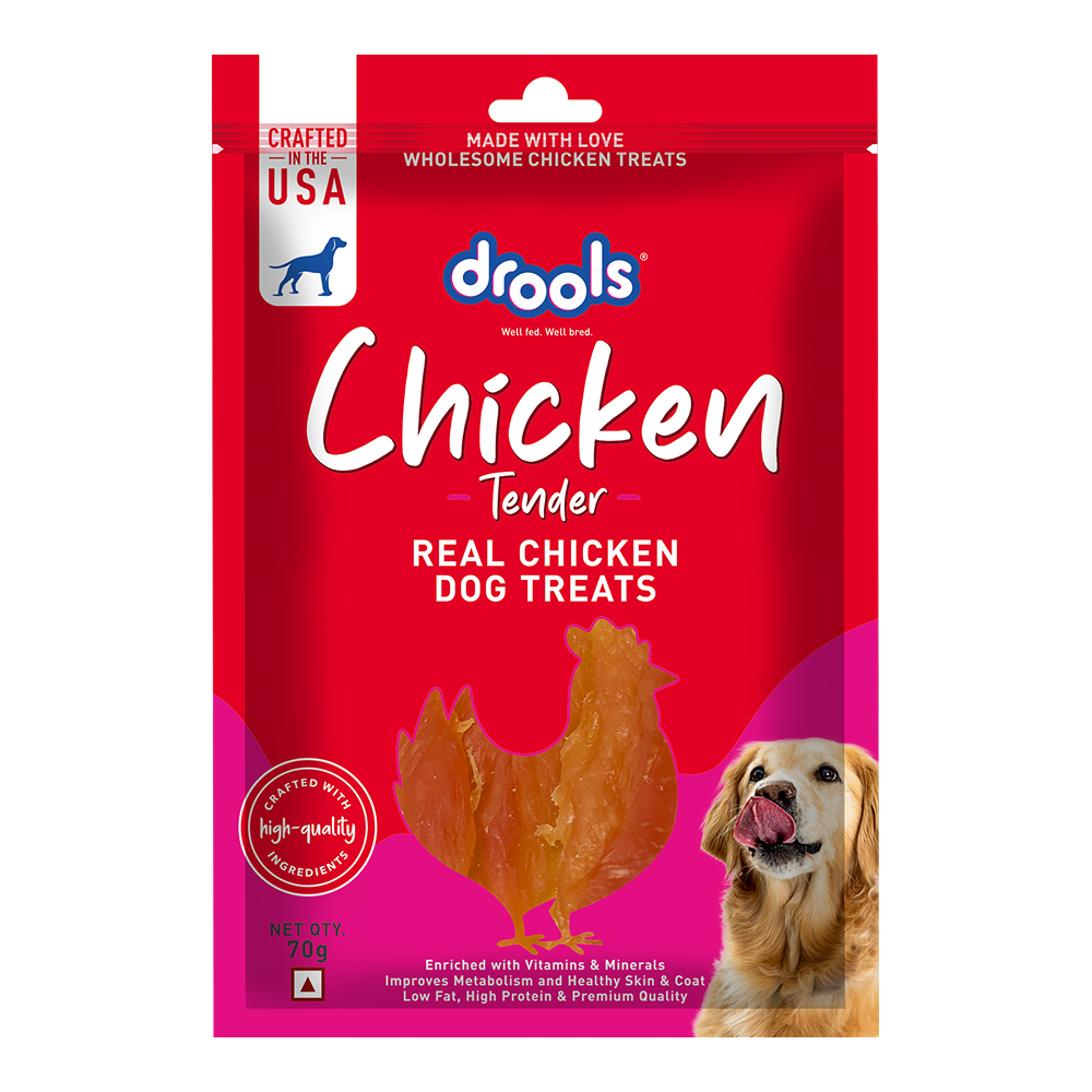Drools Chicken Tender Dog Treats Dog Treats + Others Drools 70g