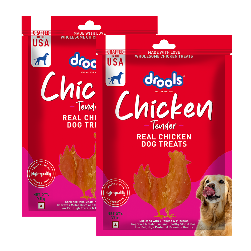Drools Chicken Tender Dog Treats Dog Treats + Others Drools 2x70g