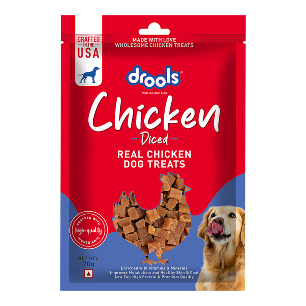 Drools Chicken Diced Dog Treats Supertails