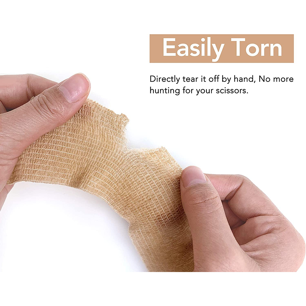 Talking Dog Club Self Adhesive Paws Wraps for Dogs (Beige) Dogs-Clothing & Accessories Talking Dog Club Dropship