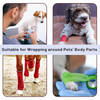 Talking Dog Club Self Adhesive Paws Wraps for Dogs (Red) Dogs-Clothing & Accessories Talking Dog Club Dropship