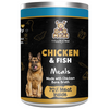 Dog Meal Chicken and Fish Meals Dog Wet Food Dogs-Wet Food Dog Meal 425g