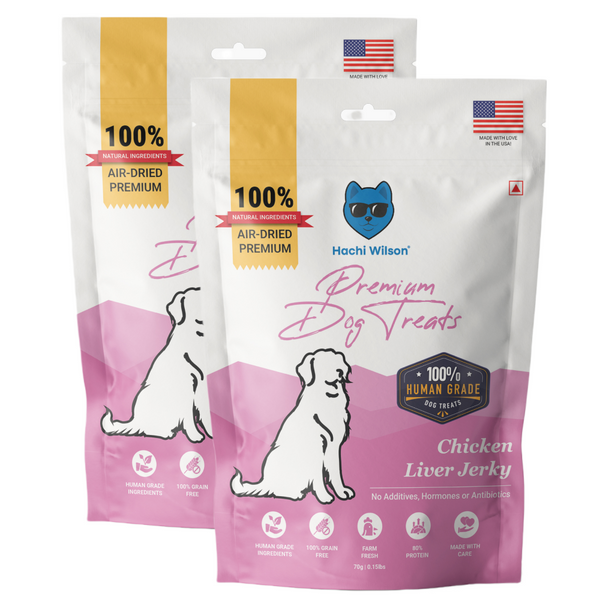 Hachi Wilson Premium Chicken Liver Jerky Dog Treat