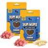HUFT Yum Nums Banana with Real Chicken Soft & Chewy Sticks Dog Treats Dog Treats + Others Heads Up for Tails 2x70g