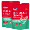 Drools Dehydrated Real Chicken Wing Chews Treat for Dogs Dog Treats + Others Drools 2x70g