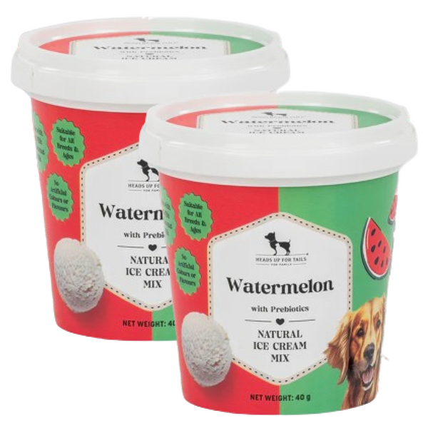 HUFT Watermelon with Prebiotics Natural Ice Cream for Dogs