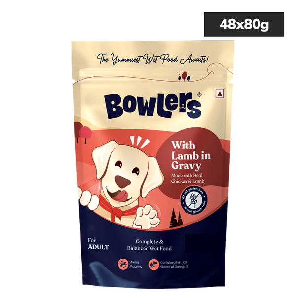 Bowlers Lamb in Gravy Adult Dog Wet Food