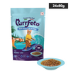 Purrfeto Ocean Fish in Gravy Adult Cat Wet Food Cats-Wet Food Purrfeto 24x80g
