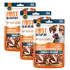 First Bark Chicken and Carrot Sandwich Jerky Dog Treat Dog Treats + Others First Bark 3x70g