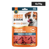 First Bark Salmon Jerky Bites Dog Treat Dog Treats + Others First Bark 6x70g