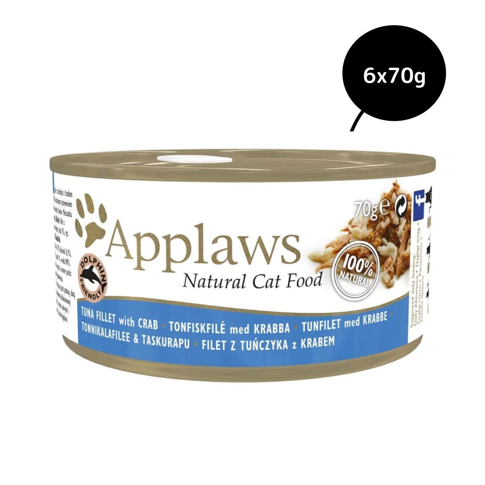 Applaws Tuna with Crab Tinned Cat Wet Food
