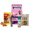 Bowlers Food, Henlo & Chip Chops Treats, Himalaya Tick Powder, Petstages Chew Stick Limited Puppy Hamper Exclusive Combo Exclusive Combo Pack of 5
