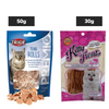 Trixie Premio Tuna Rolls Treats, Kitty Treats Soft Chicken Tuna Delights Cats Combo Exclusive Combo Exclusive Combo 50g+30g